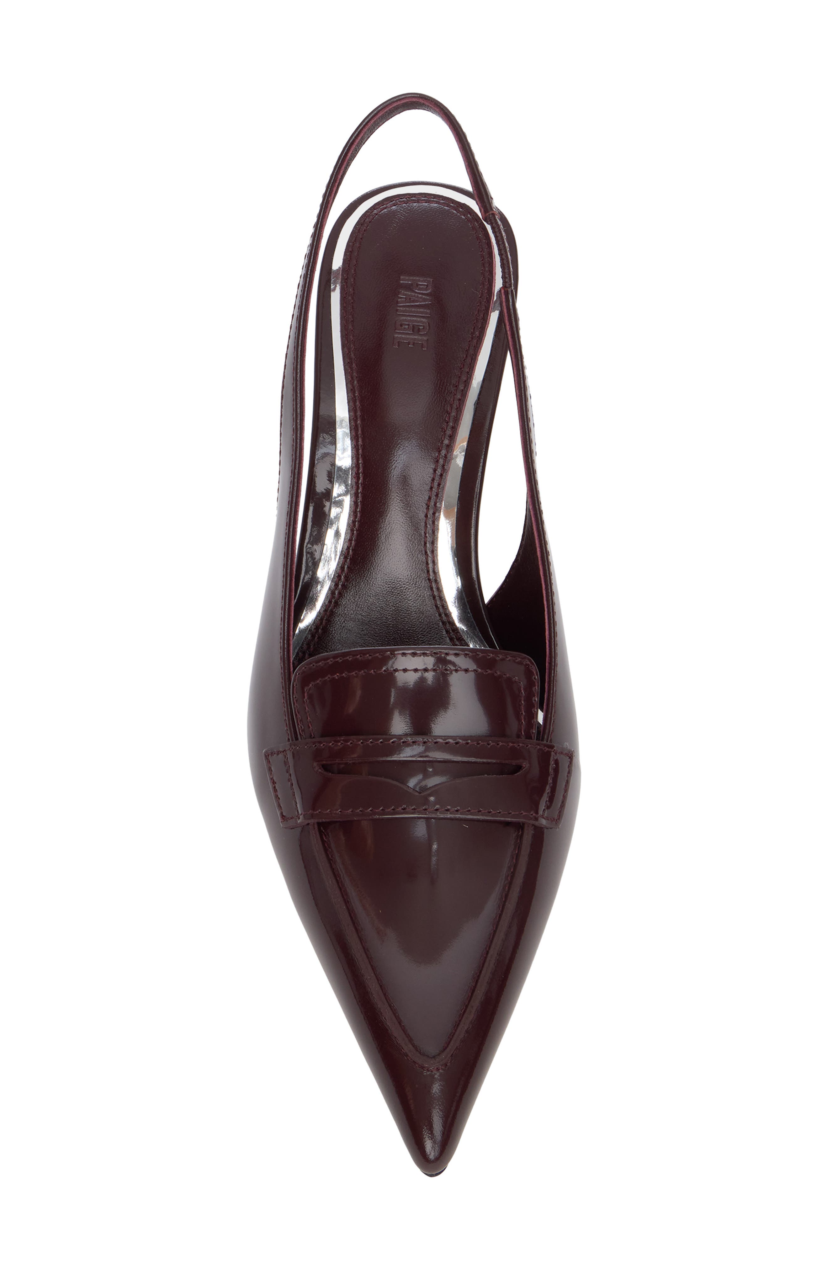 Arlette Slingback Pump, Alternate, color, BORDEAUX
