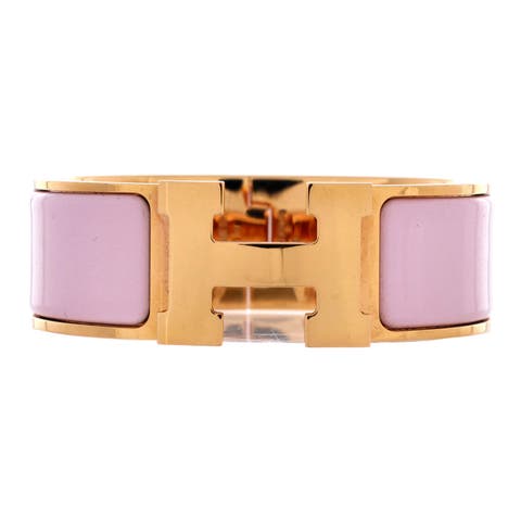 Clic H Bracelet Enamel Wide