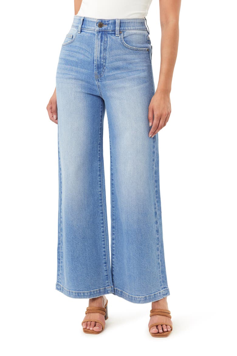 Parisian Café 30-inch Ultra High Rise Wide Leg Jeans, Main, color, LUCCA