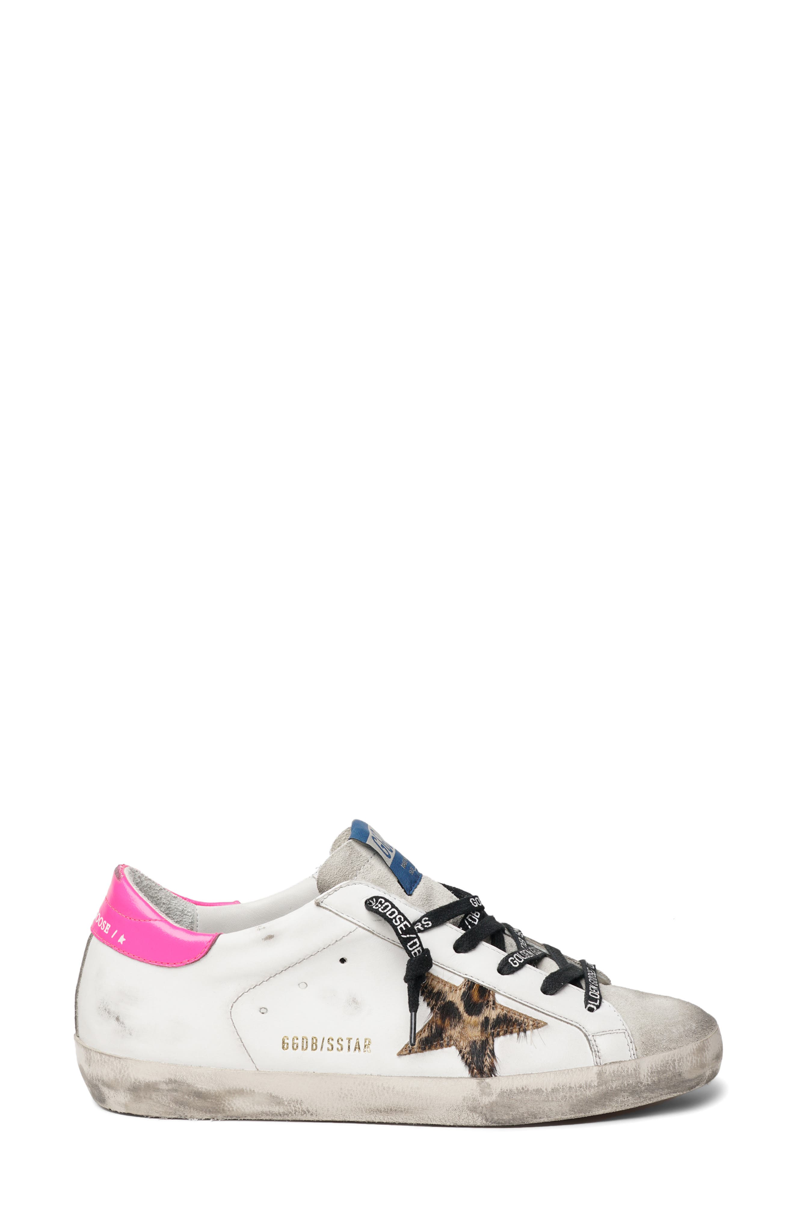Golden Goose Super-Star Genuine Calf Hair Sneaker, Main, color, 