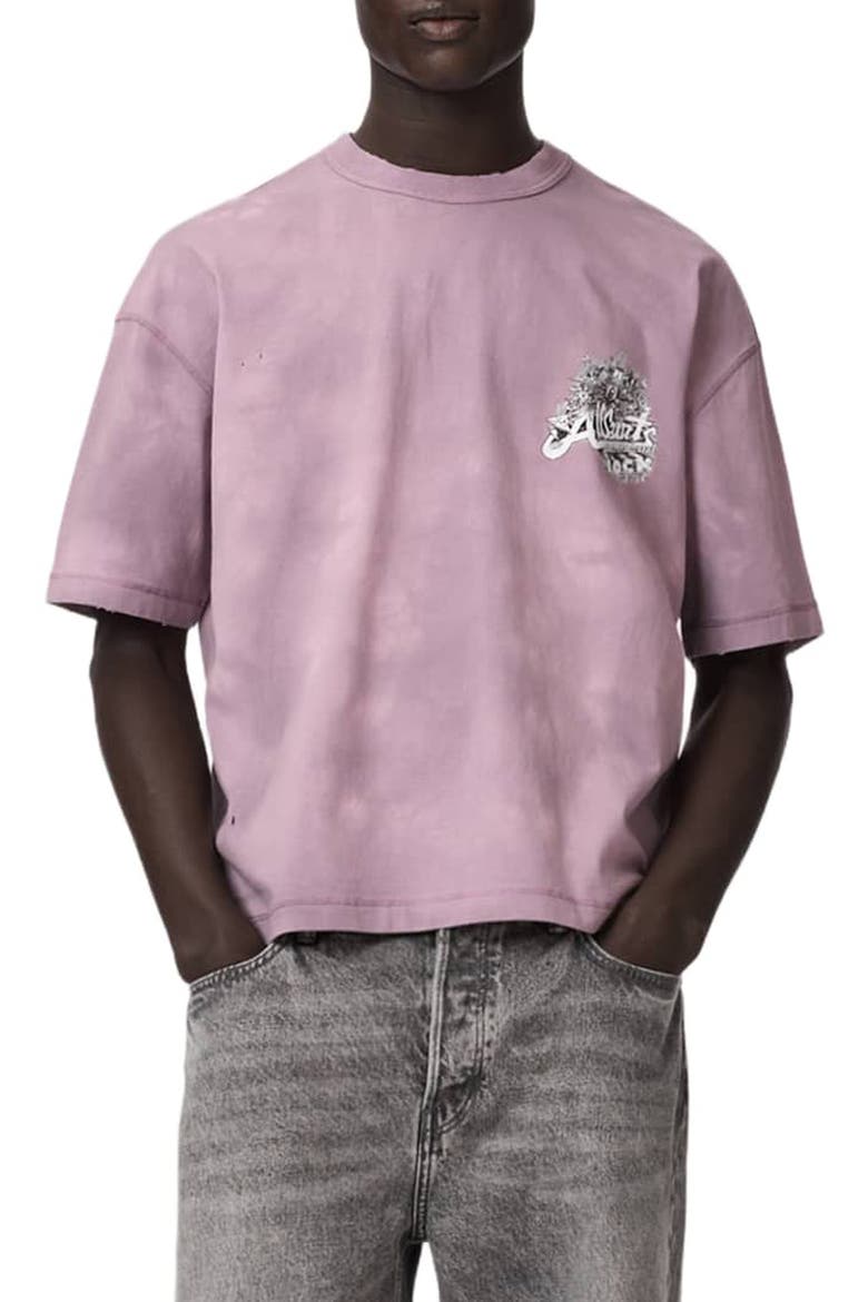 Avalon Graphic T-Shirt, Main, color, SEASHELL PINK