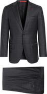 ISAIA Sanita Check Super 150s Merino Wool Suit
