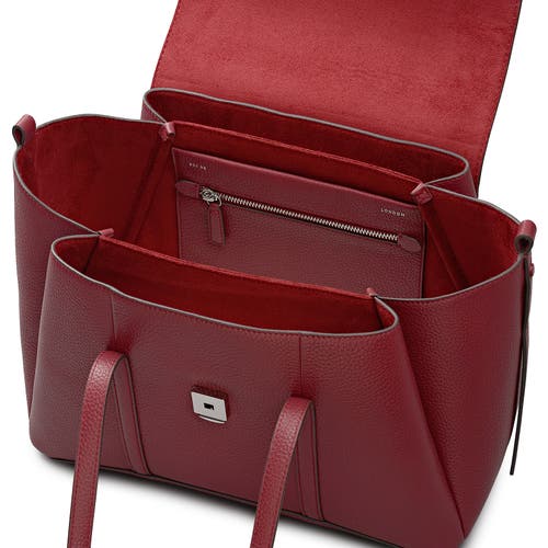 Radley The Chancery Medium Flapover Shoulder Bag In Red