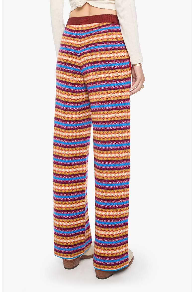 The Quickie Skimp Wide Leg Wool Pants, Alternate, color, RSST ORNG DZZLNG BLUE BEESWAX