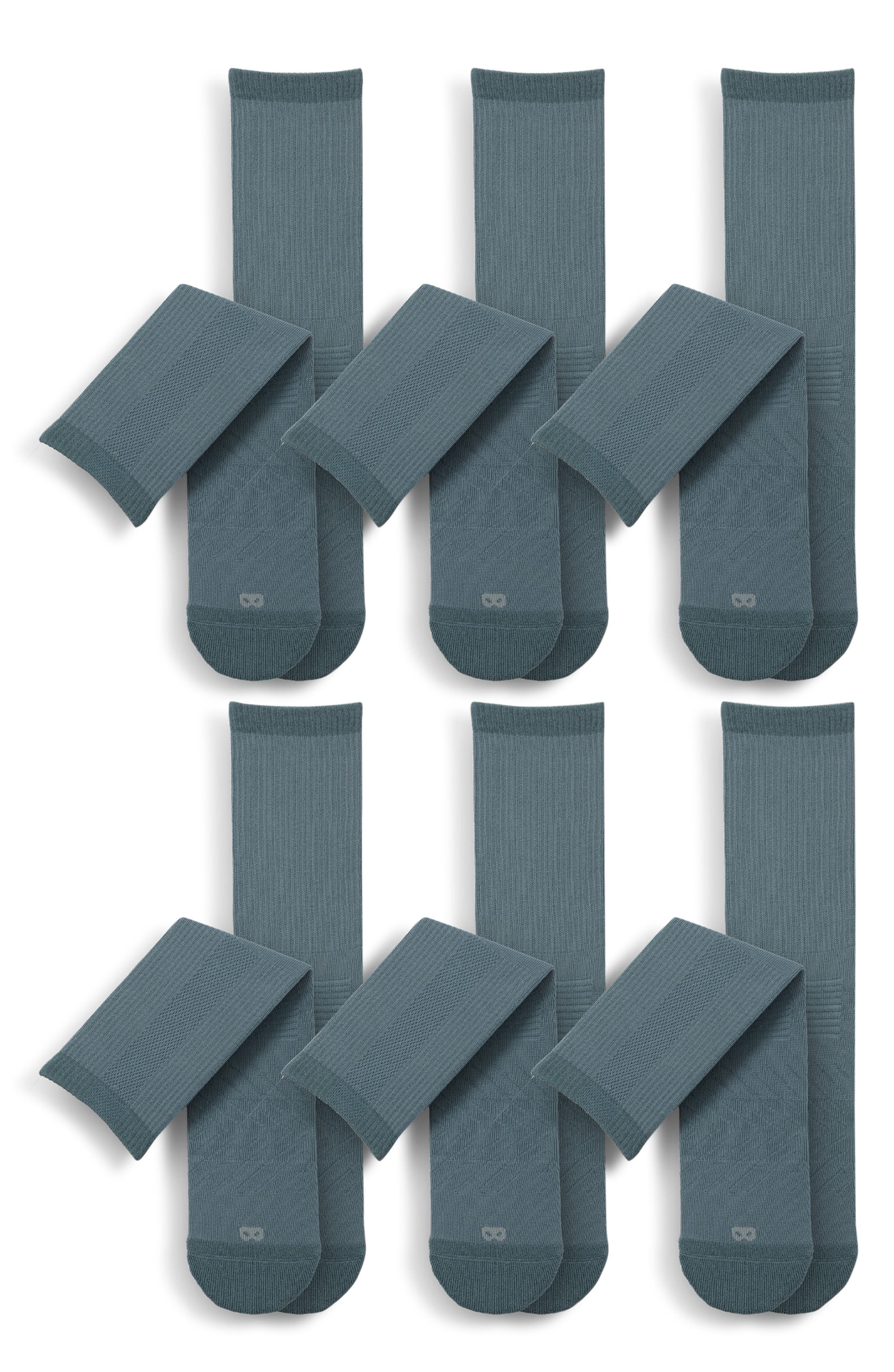 Superiair 6-Pack Cushion Crew Socks