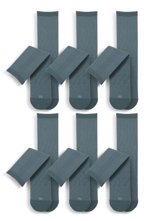 Superiair 6-Pack Cushion Crew Socks