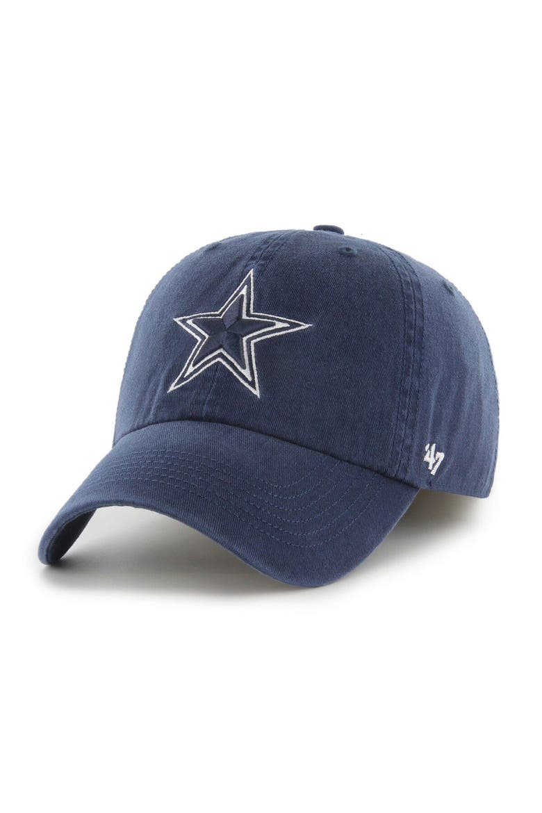Men's '47 Navy Dallas Cowboys Franchise Logo Fitted Hat, Main, color, Navy
