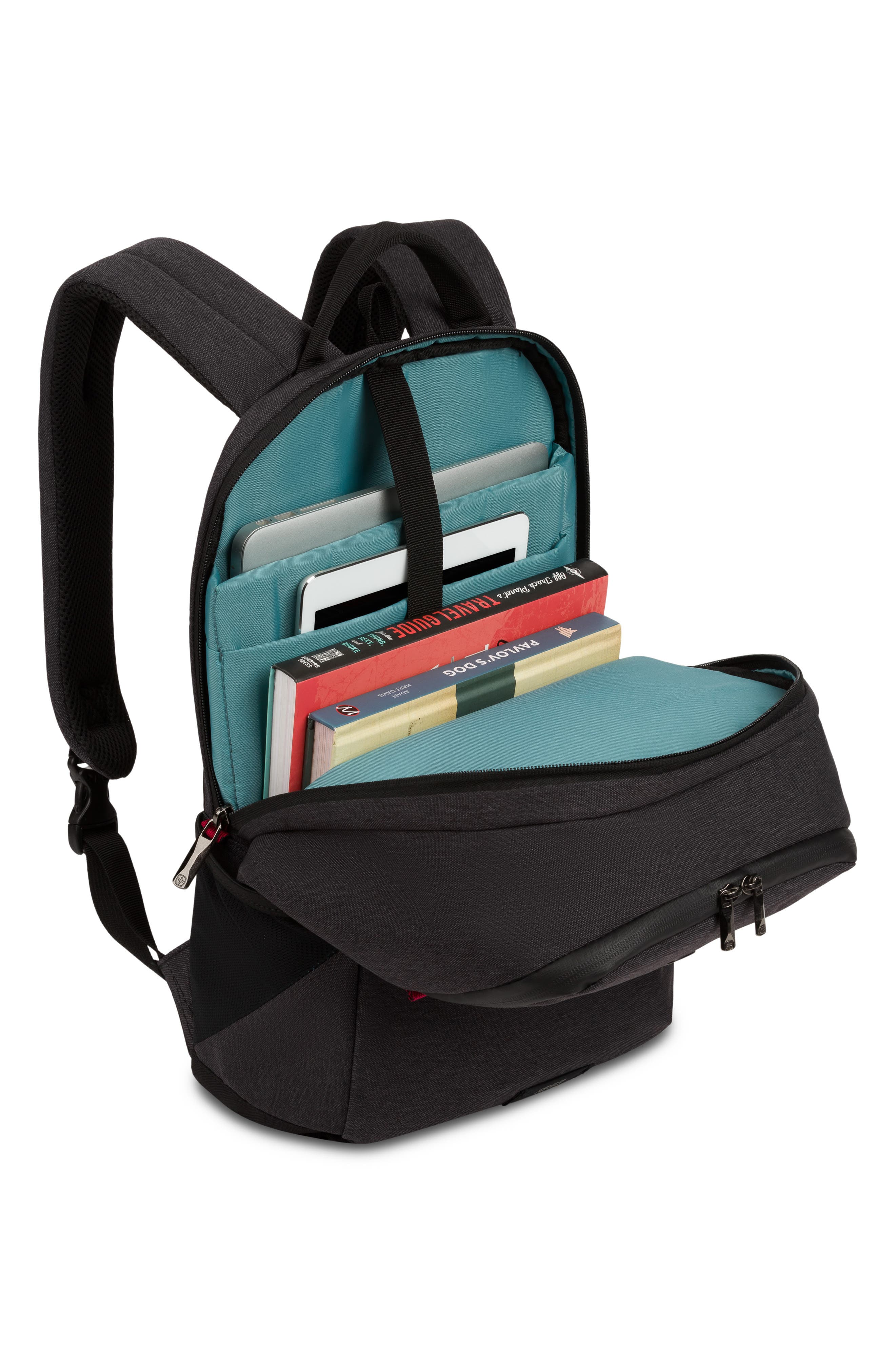 SWISSGEAR Wenger MX Reload Laptop Backpack, Alternate, color, Dk Grey