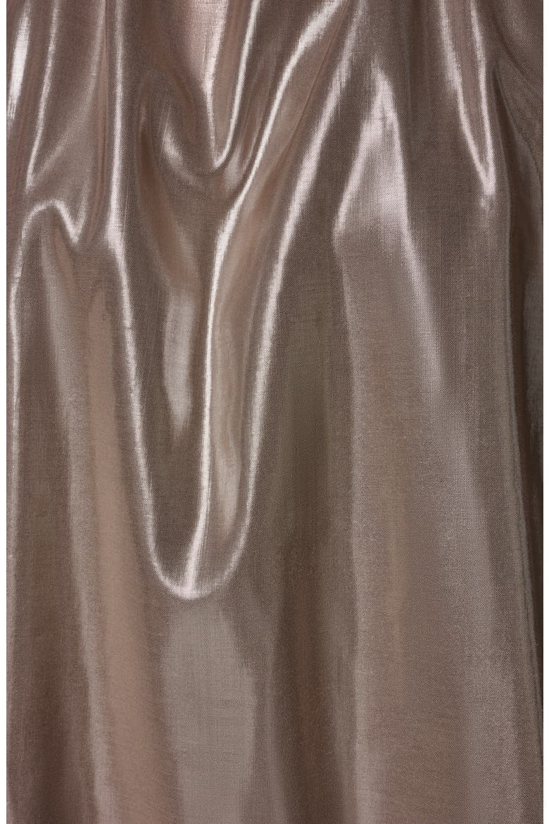 Metallic Halter Top, Alternate, color, SNOW PETAL/ SILVER