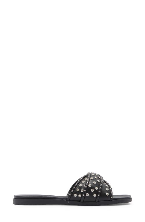 Steve Madden Kammie Slide Sandal In Black