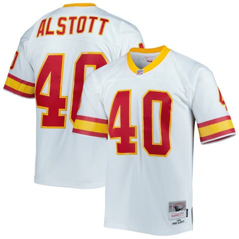 Men's Mitchell & Ness Mike Alstott White Tampa Bay Buccaneers Legacy Replica Jersey