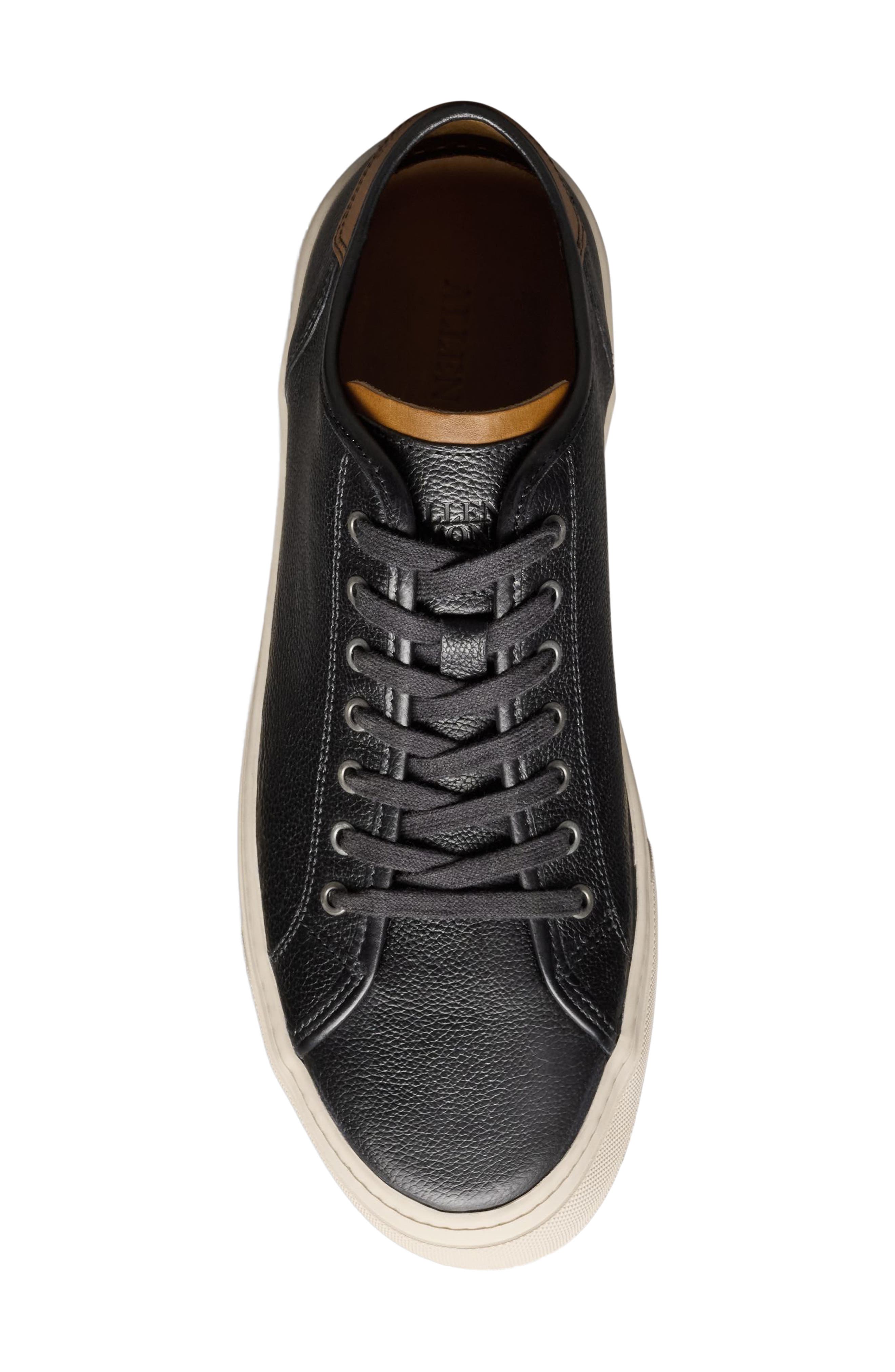 Allen Edmonds Jones Low Top Sneaker, Alternate, color, Black