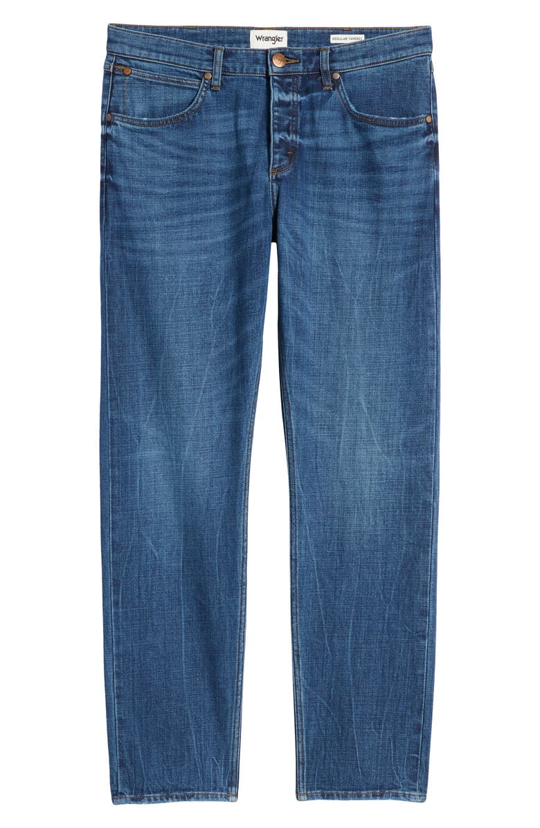 Wrangler Slider Slim Straight Leg Jeans, Alternate, color, 