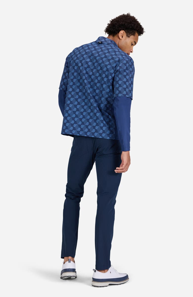 Bad Birdie Bad Elements Mechanism Quarter Zip Golf Pullover, Main, color, 