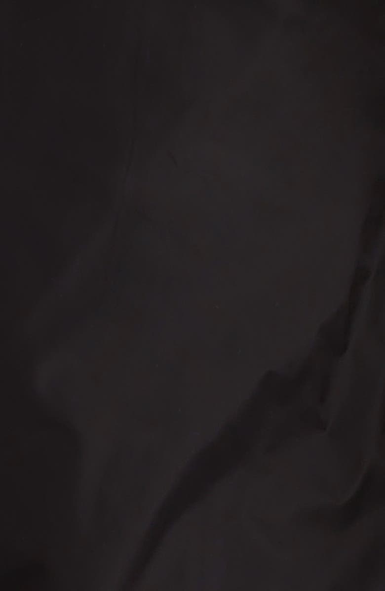 Moncler Logo Patch Swim Trunks, Alternate, color, Black