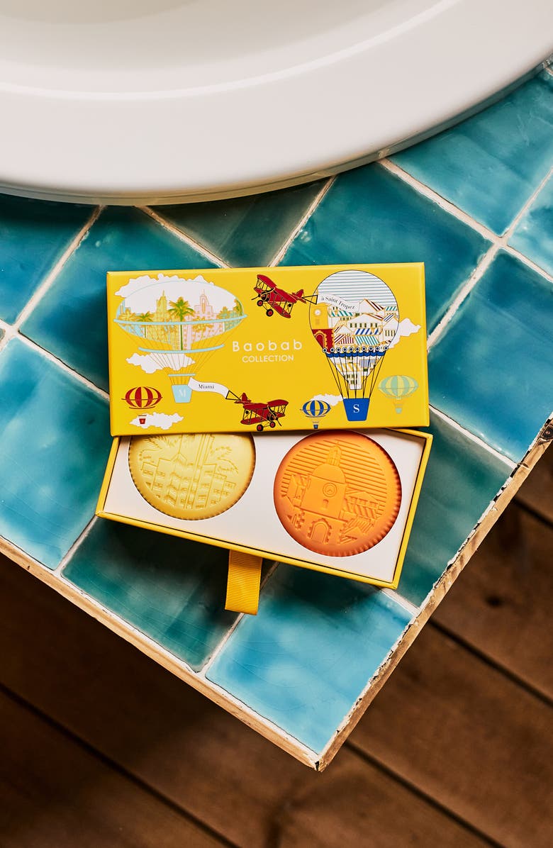 Baobab Collection Miami & Saint-Tropez Soap Gift Box, Alternate, color, 