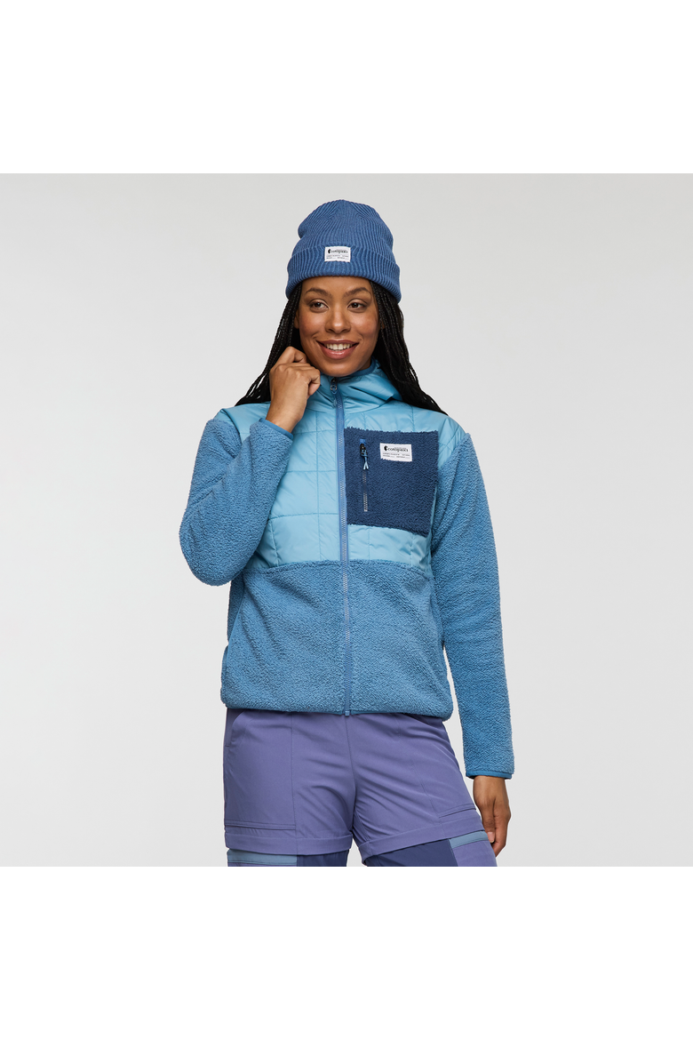 Trico Hybrid Hooded Jacket - Women's, Main, color, Fjord