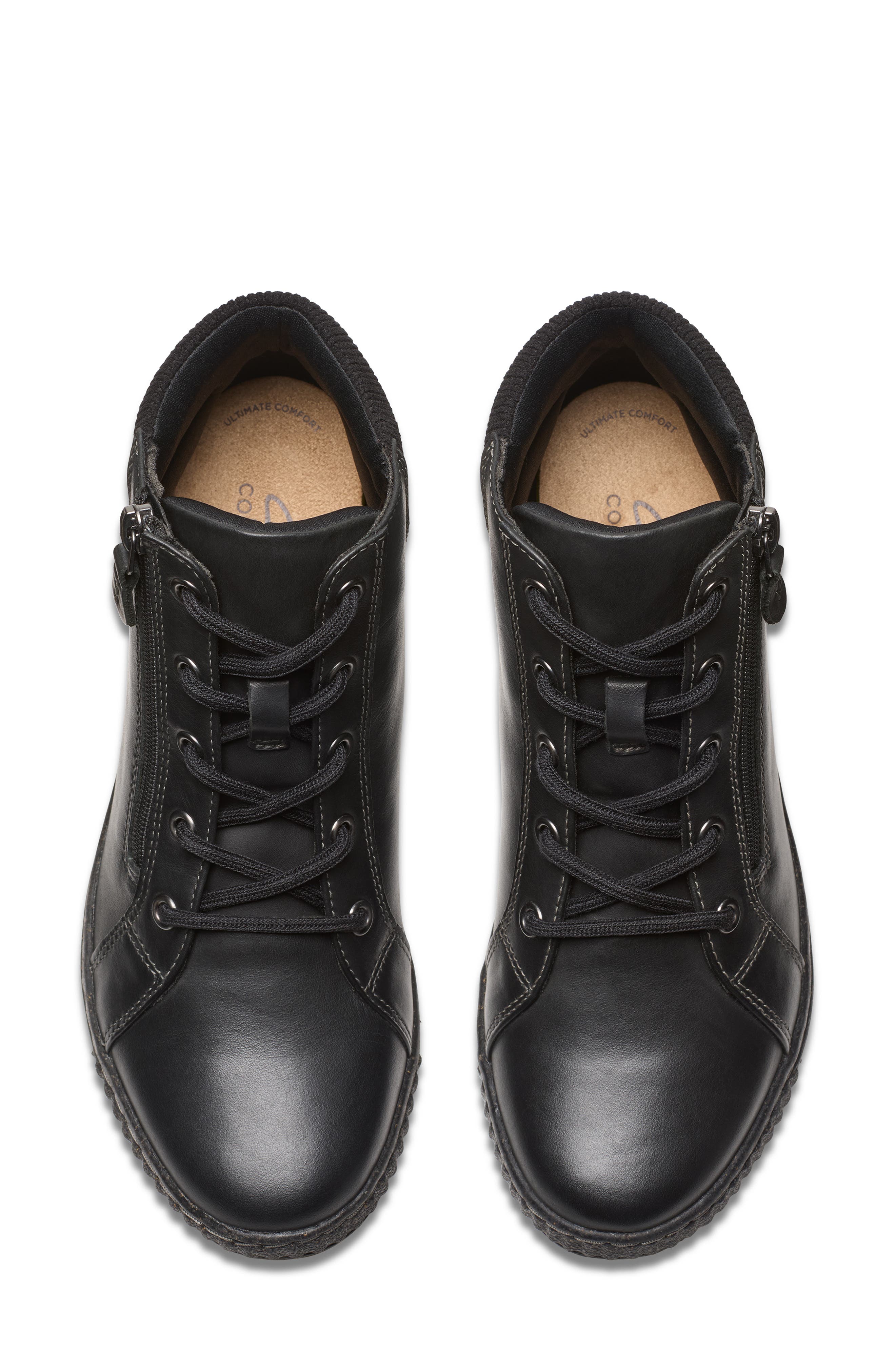 Clarks<sup>®</sup> Caroline Park Side Zip Boot, Alternate, color, 