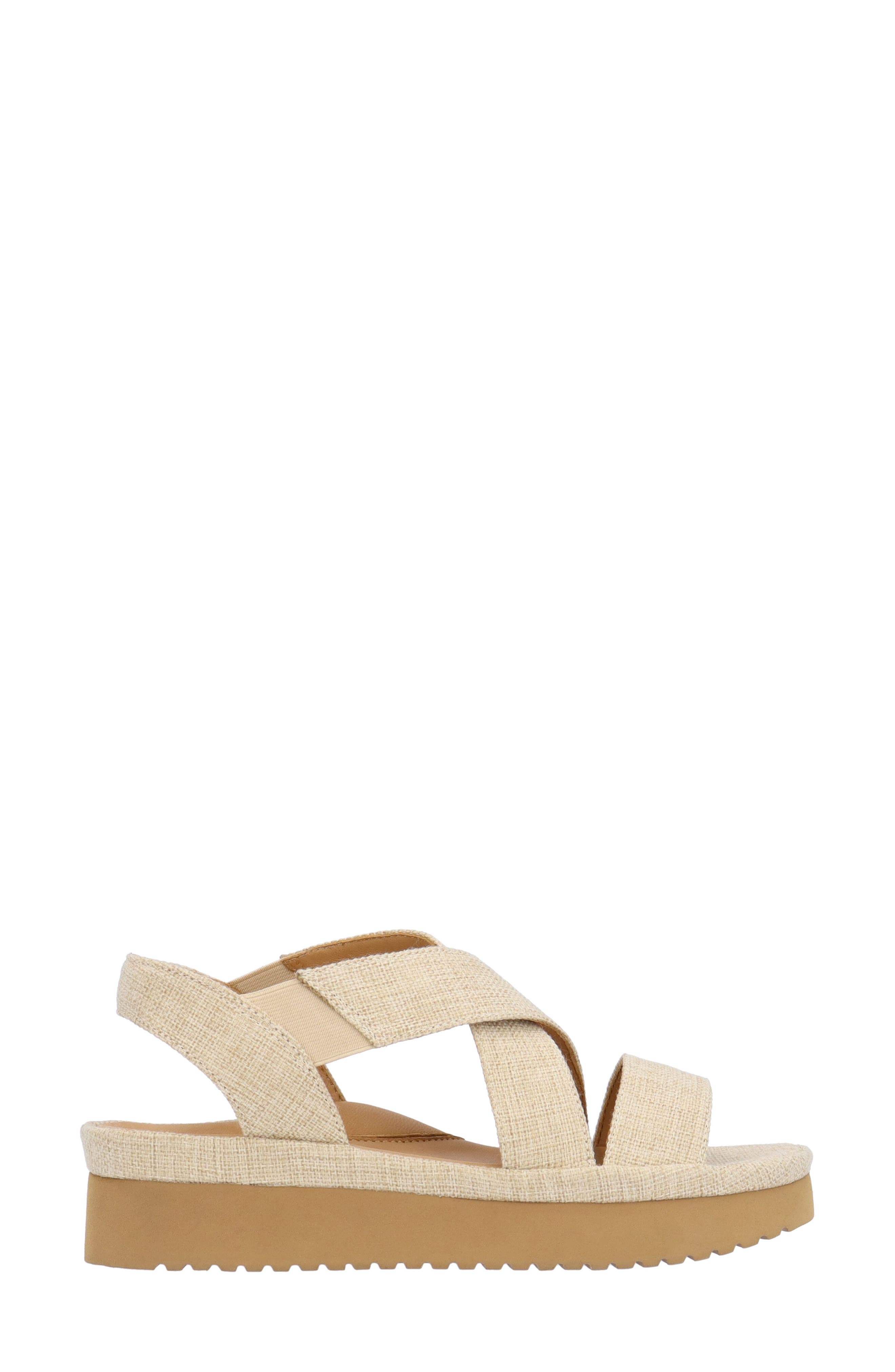 L'Amour des Pieds Aizling Ankle Strap Sandal, Alternate, color, Natural