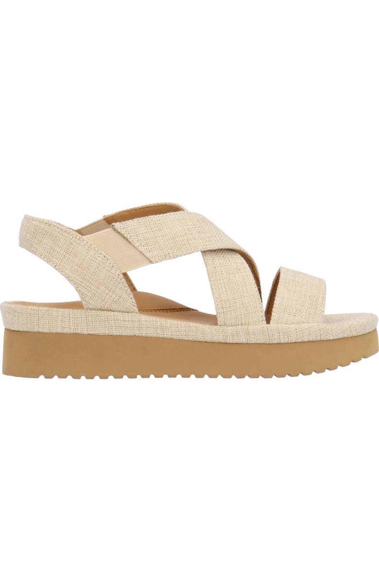 L'Amour des Pieds Aizling Ankle Strap Sandal, Alternate, color, Natural