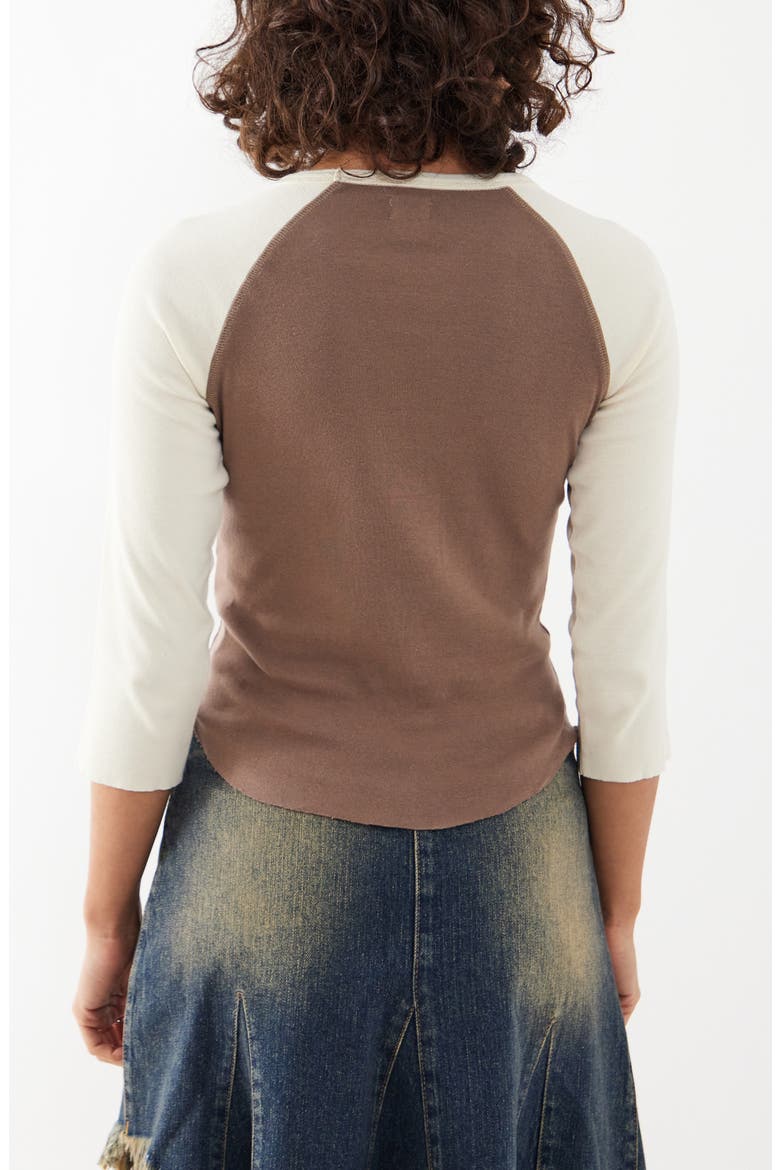 Elmwood Raglan Graphic T-Shirt, Alternate, color, BROWN