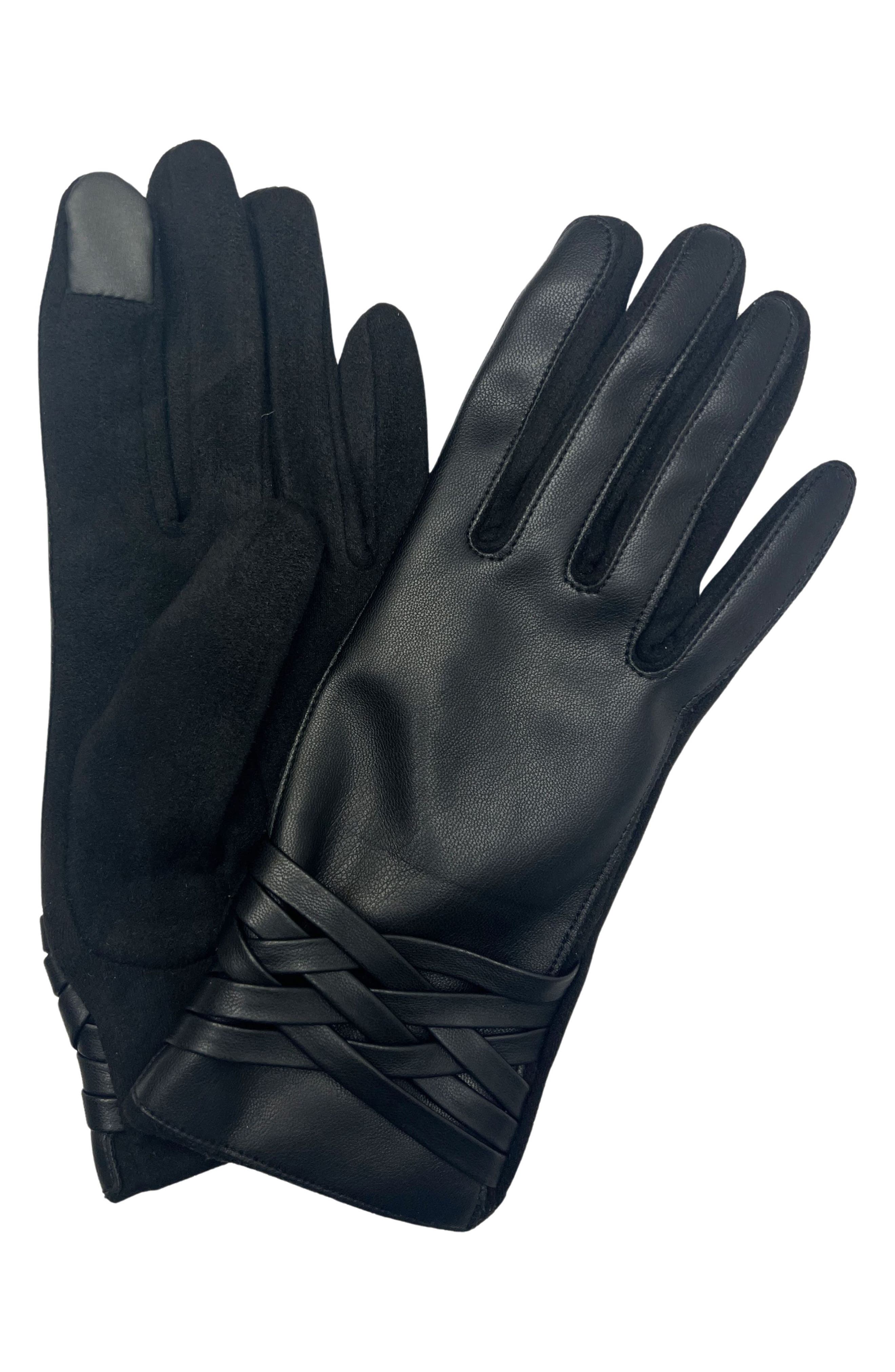 MARCUS ADLER Faux Leather Gloves