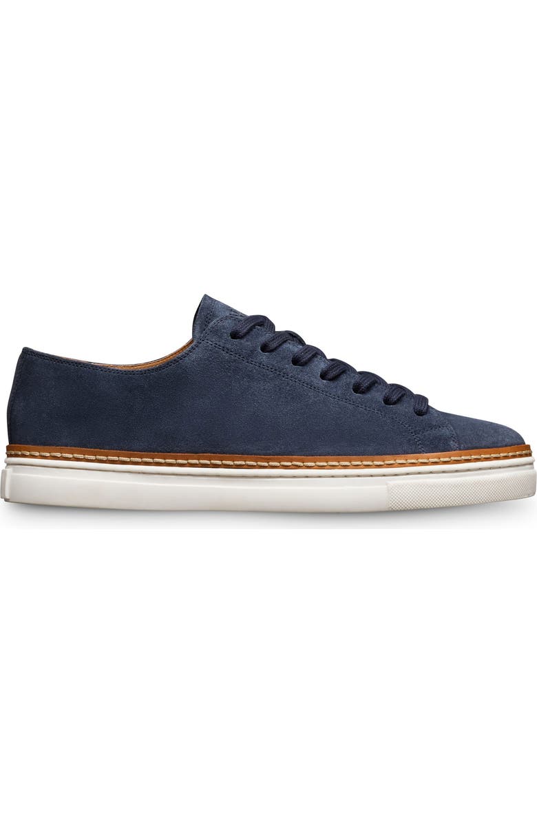 Allen Edmonds Percy Low Top Sneaker, Alternate, color, Navy