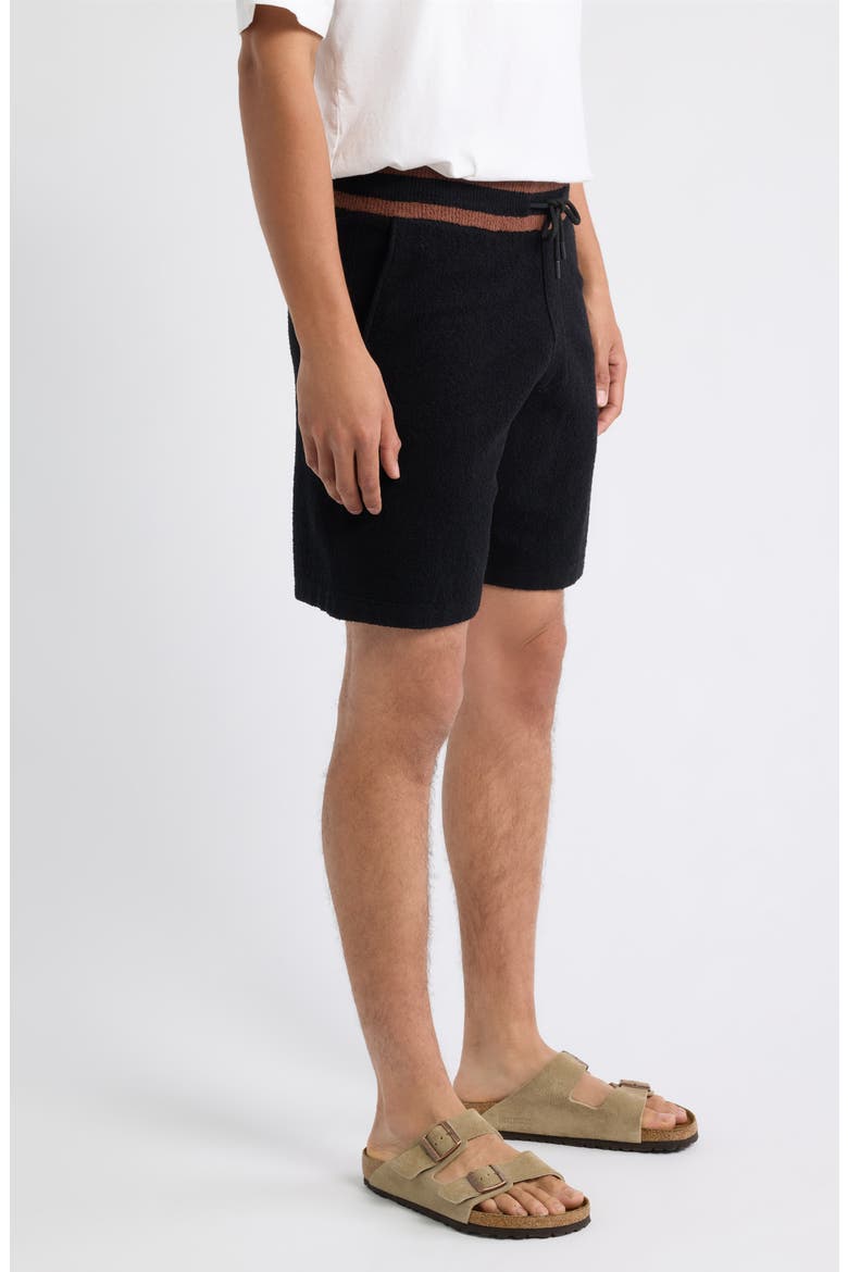Armas Terry Shorts, Alternate, color, BLACK-01