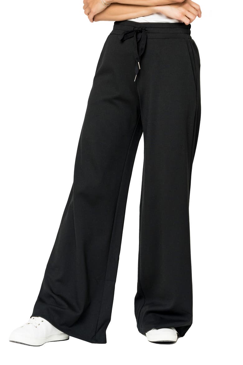 Gigi Essential Ponte Pants, Main, color, BLACK