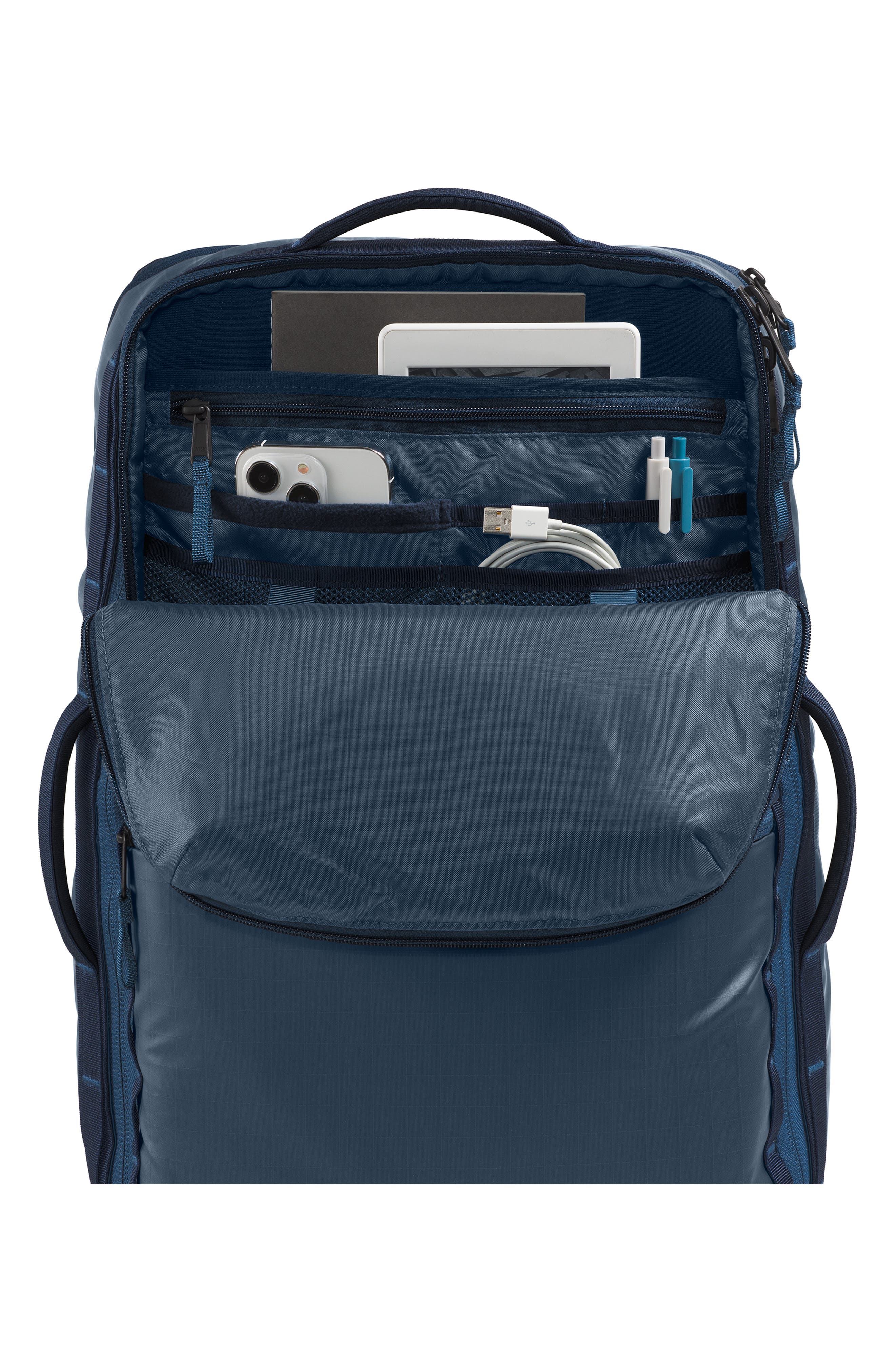 Base Camp Voyager Travel Backpack, Alternate, color, SHADY BLUE/ SUMMIT NAVY