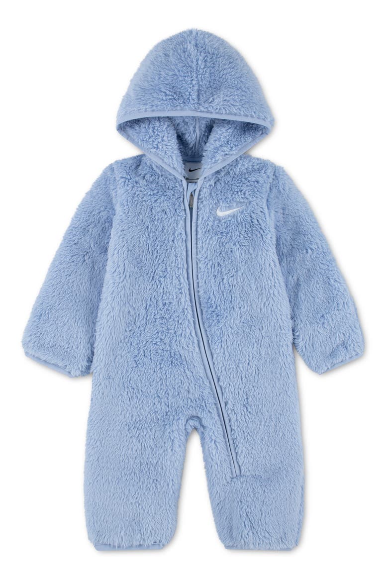 High Pile Fleece Convertible Coverall, Main, color, U8KCOBALT
