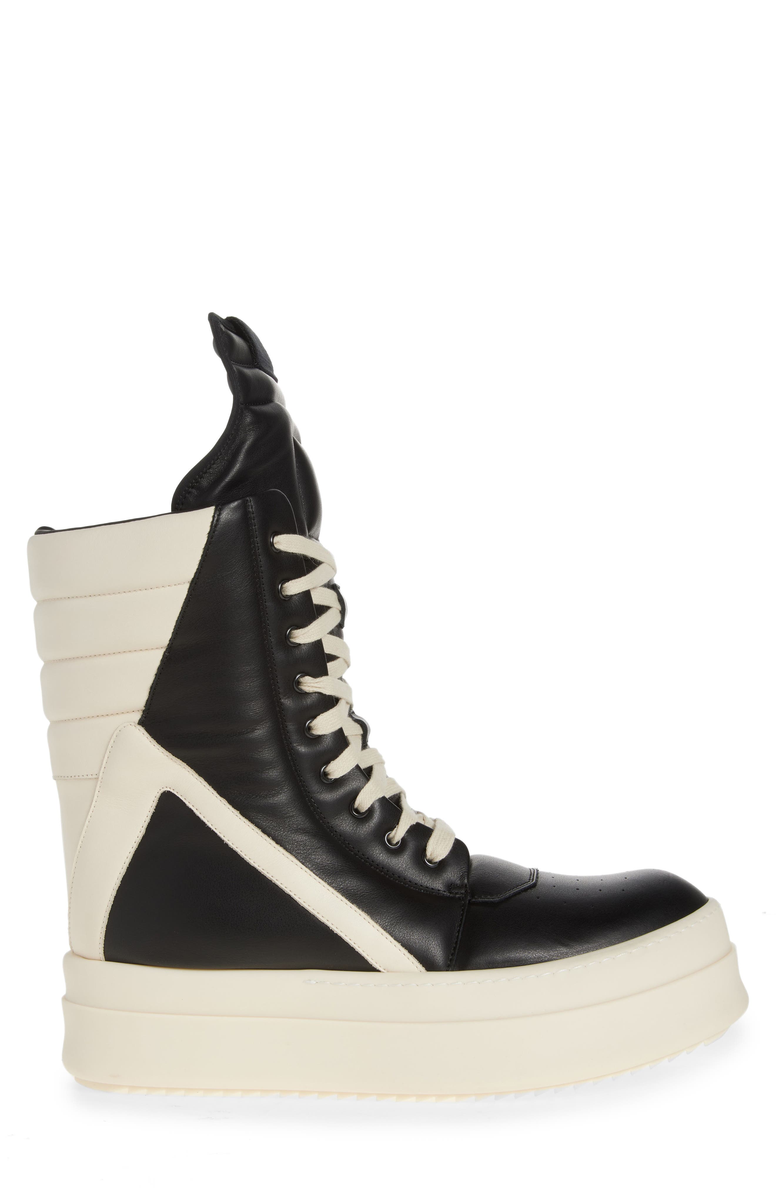 Rick Owens Geobasket Mega Bumper High Top Sneaker, Alternate, color, 
