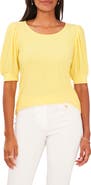 Chaus Balloon Sleeve Jersey Top