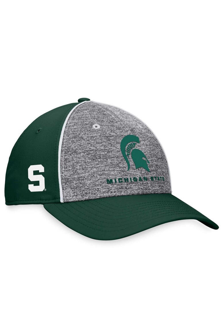 Men's Top of the World Heather Gray Michigan State Spartans Nimble Adjustable Hat, Alternate, color, Heather Gray