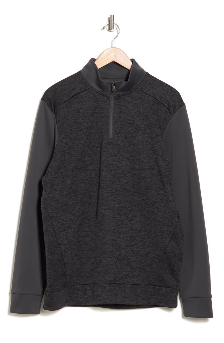 Under Armour Fleece Twist Quarter Zip Pullover, Alternate, color, 