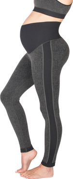 Modern Eternity Maternity Ella Activewear Seamless Maternity Leggings