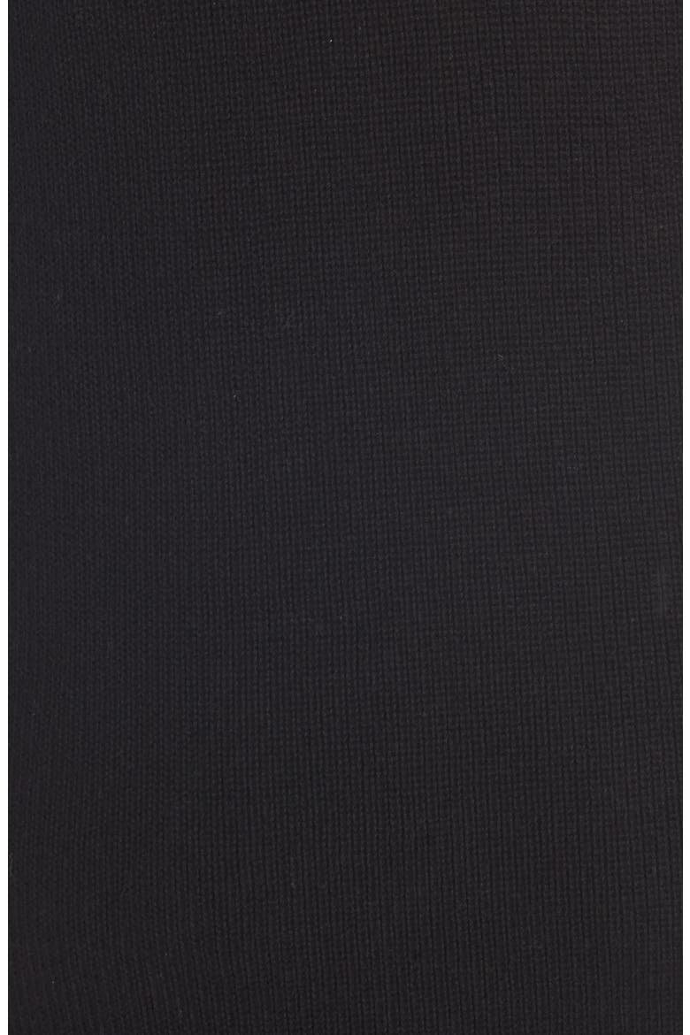 Lightweight Rib Stitch Cardigan, Alternate, color, BLACK