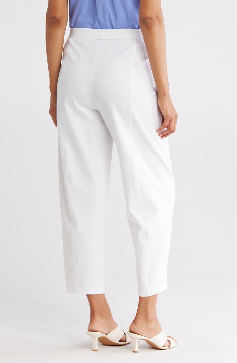 Eileen Fisher Organic Cotton Blend Ankle Lantern Pants, Alternate, color,