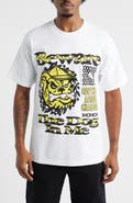 MARKET Beware Dog in Me Cotton Graphic T-Shirt