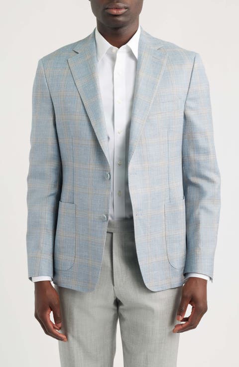 Relaxed Fit Icon Linen, Wool & Silk Sport Coat