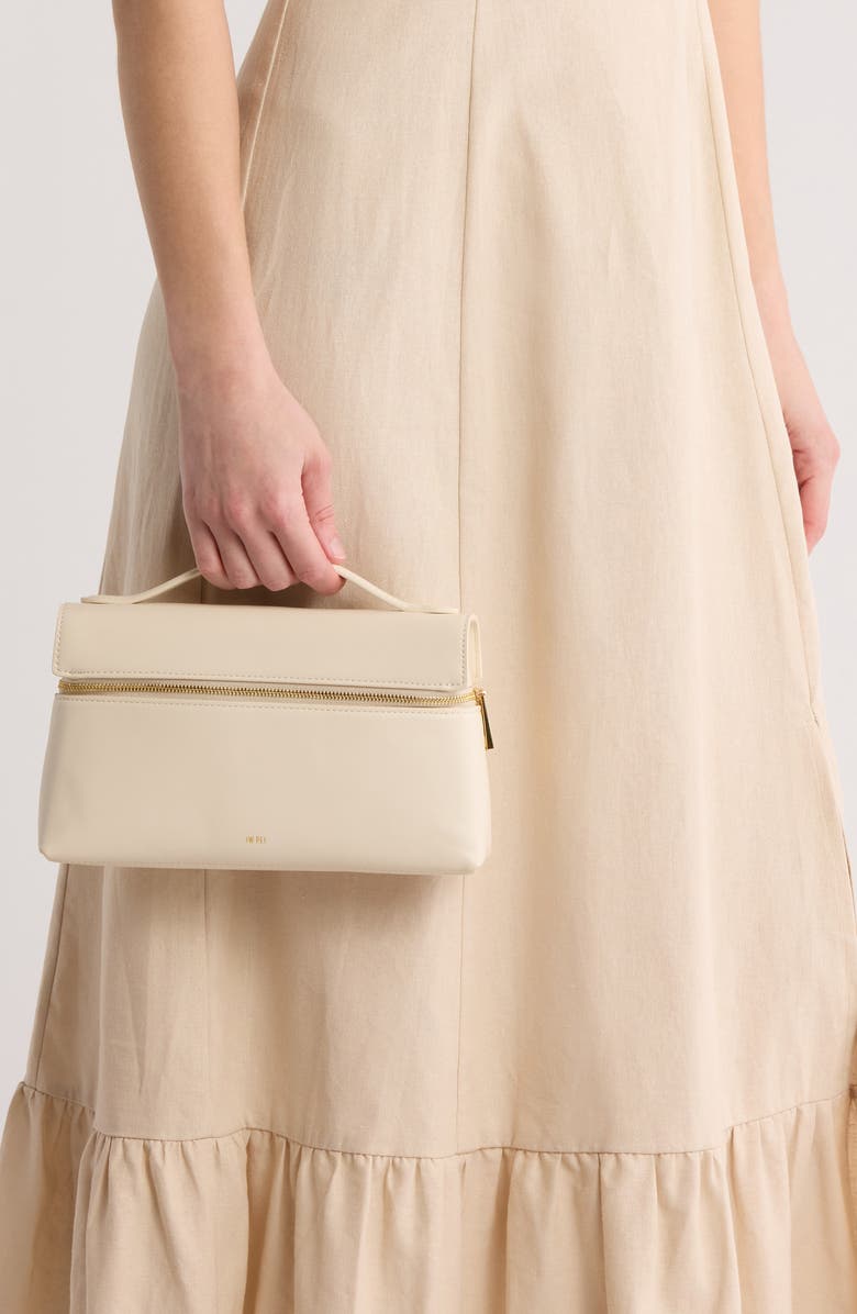 JW PEI Thea Faux Leather Top Handle Bag, Alternate, color, White