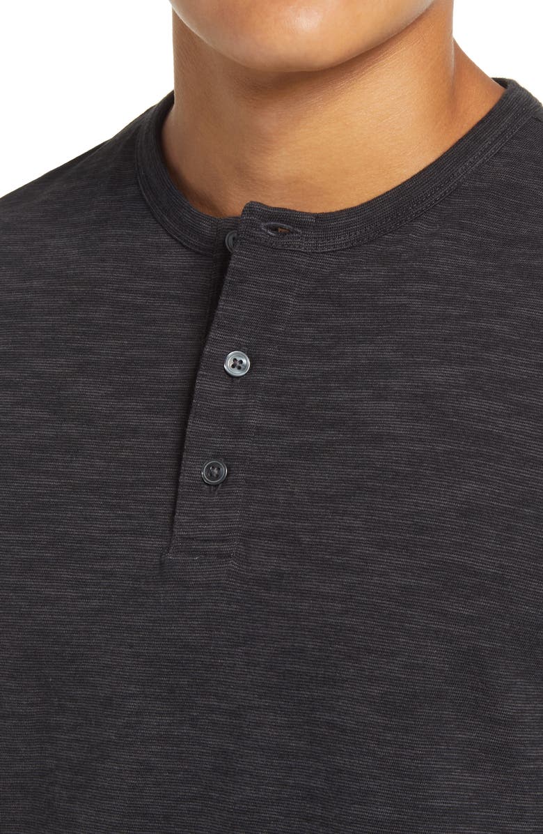 Vince Slim Fit Short Sleeve Henley, Alternate, color,
