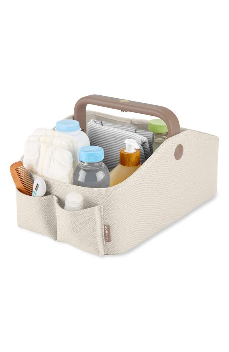 Skip Hop Light Up Diaper Caddy, Alternate, color, Oat