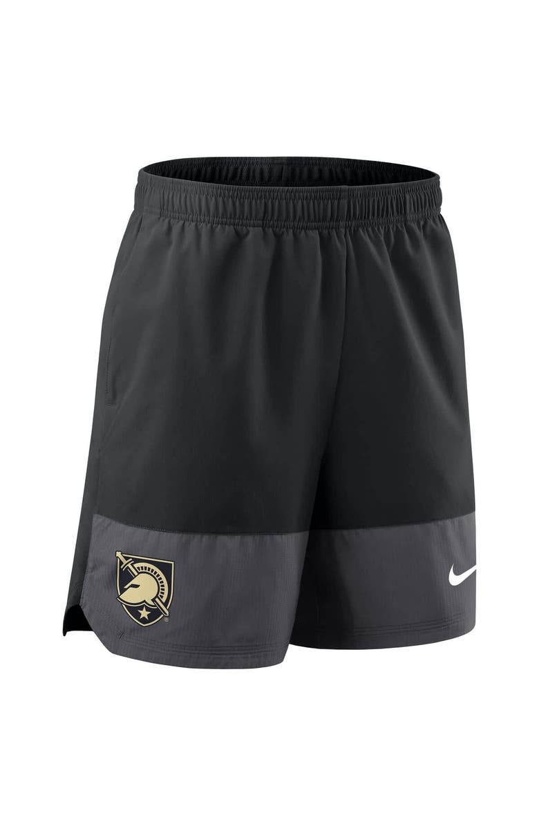 Nike Men's Nike Black Army Black Knights 2025 Sideline Performance Shorts, Alternate, color, 