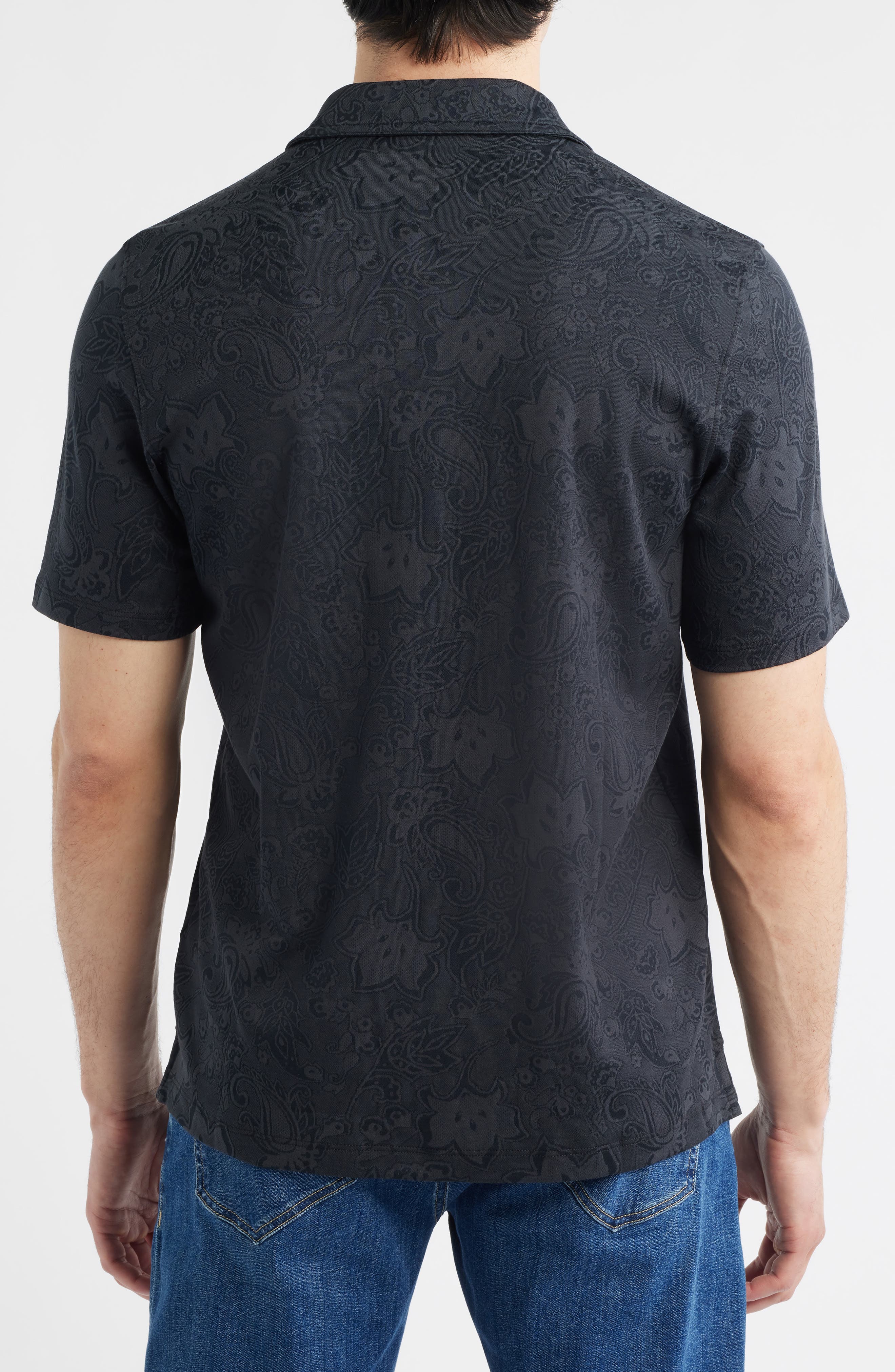 Evans Jacquard Polo - image 2