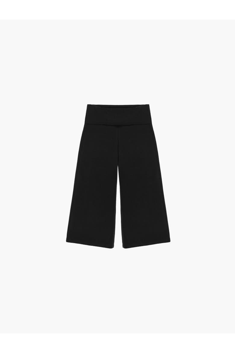 Cropped Gaucho, Alternate, color, Black