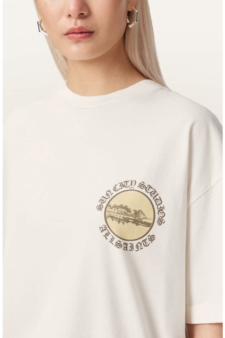 Sun City Etta Graphic T-Shirt, Alternate, color, EGRET WHITE