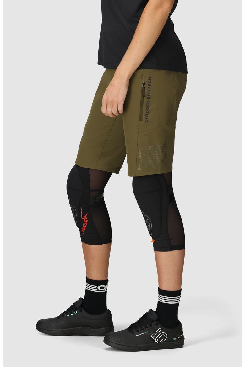 Freewheel MTB Lite Ride Shorts, Alternate, color, DARK OLIVE