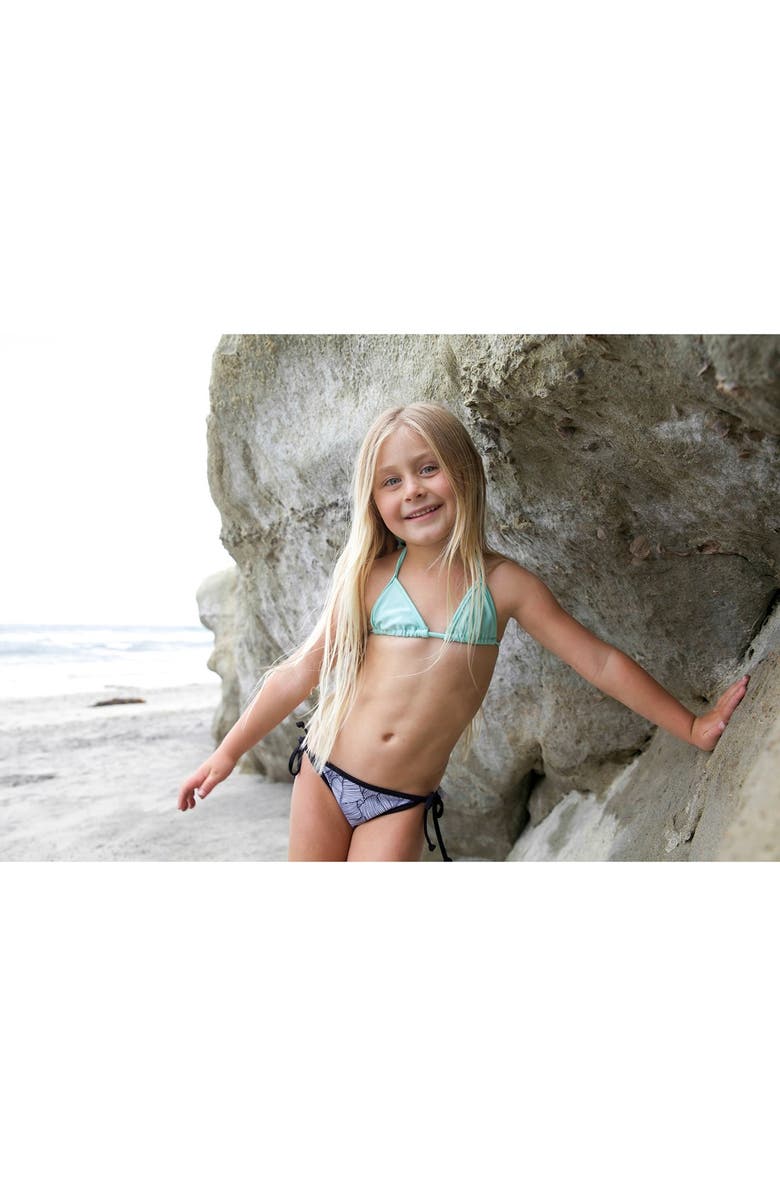 Bowie x James 'Welcome to the Jungle' Two-Piece Triangle Swimsuit, Alternate, color,