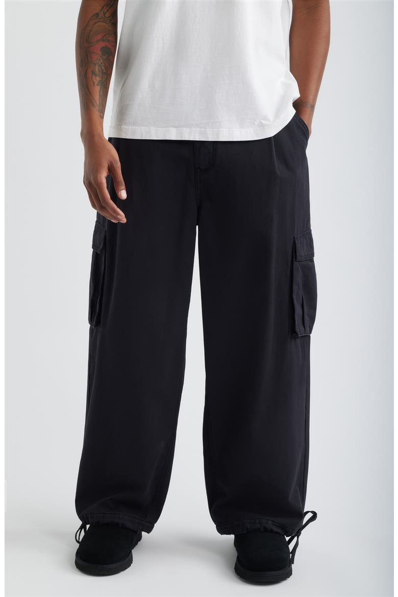 Big Core Cargo Pants, Main, color, VINTAGE BLACK